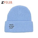 ポーラー ビーニー メンズ レディース 正規販売店 POLER 帽子 ニット帽 FANCYMAN BEANIE 211ACM7901 OCEAN