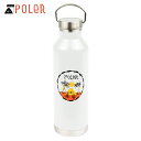 ポーラー 水筒 正規販売店 POLER アウトドア マグボトル INSULATED WATER BOTTLE 221ACM9105 WHITE