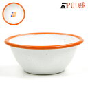 ポーラー ボウル メンズ レディース 正規販売店 POLER アウトドア キャンプ用食器 皿 POLER CAMP BOWL TRD WHITE 223ACM9...