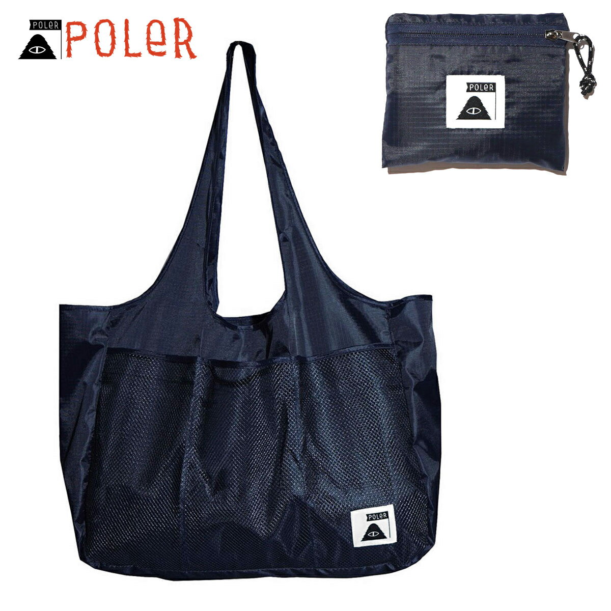 |[[ obO Y fB[X K̔X POLER GRobO ܂肽 RpNg[ e PACKABLE ECO BAG L DC 5213C014 NAVY ̓ v[g bsO