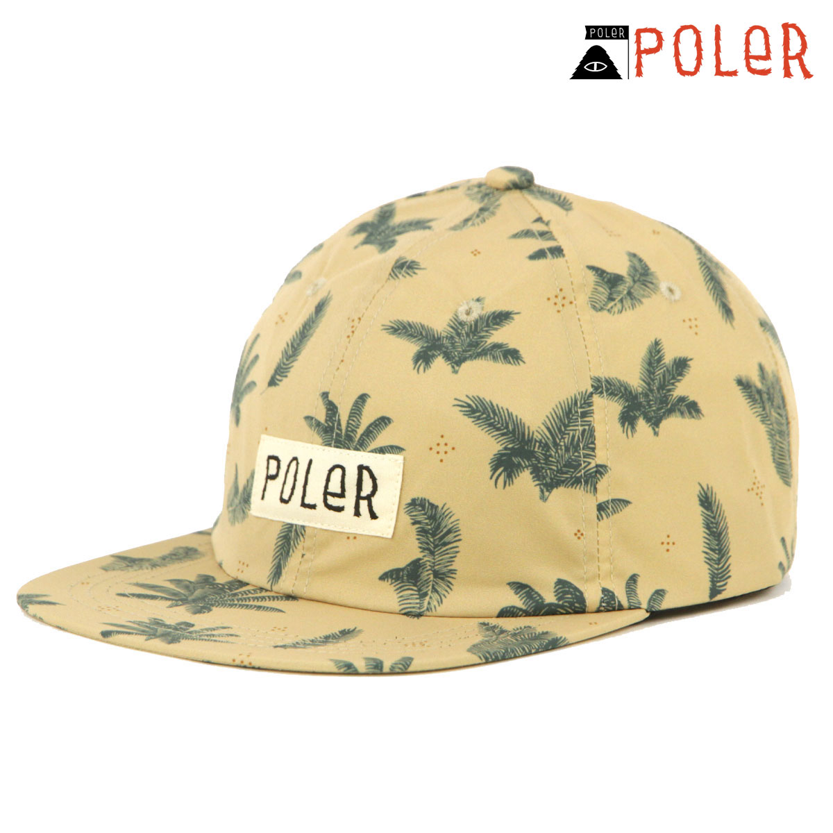 |[[ Y fB[X Lbv K̔X POLER Xq ALL OVER 6P CAP 233MCV0093-NAT NATURAL ̓ v[g bsO