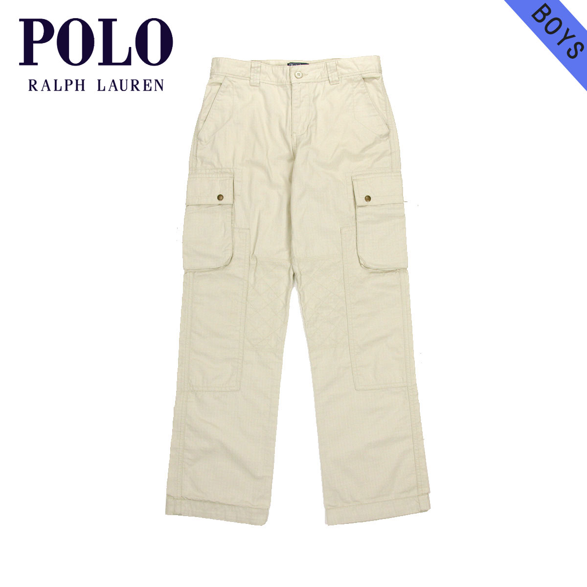 ポロ ラルフローレン キッズ ショートパンツ ボーイズ 子供服 正規品 POLO RALPH LAUREN CHILDREN カーゴパンツ ボトムス Seaplane Cargo Pant #15673286 ベルト無し BEIGE D20S30