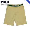 ポロ ラルフローレン キッズ ショートパンツ ボーイズ 子供服 正規品 POLO RALPH LAUREN CHILDREN ボトムス Belted Prospect Short #18121436 ベルト付き KHAKI D30S40