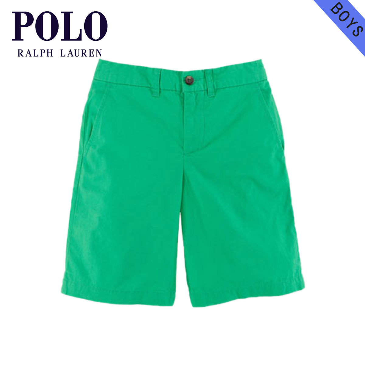 ポロ ラルフローレン キッズ ショートパンツ ボーイズ 子供服 正規品 POLO RALPH LAUREN CHILDREN ボトムス Preppy Cotton Short #28323546 ベルト無し D25S35 父の日 プレゼント ラッピング