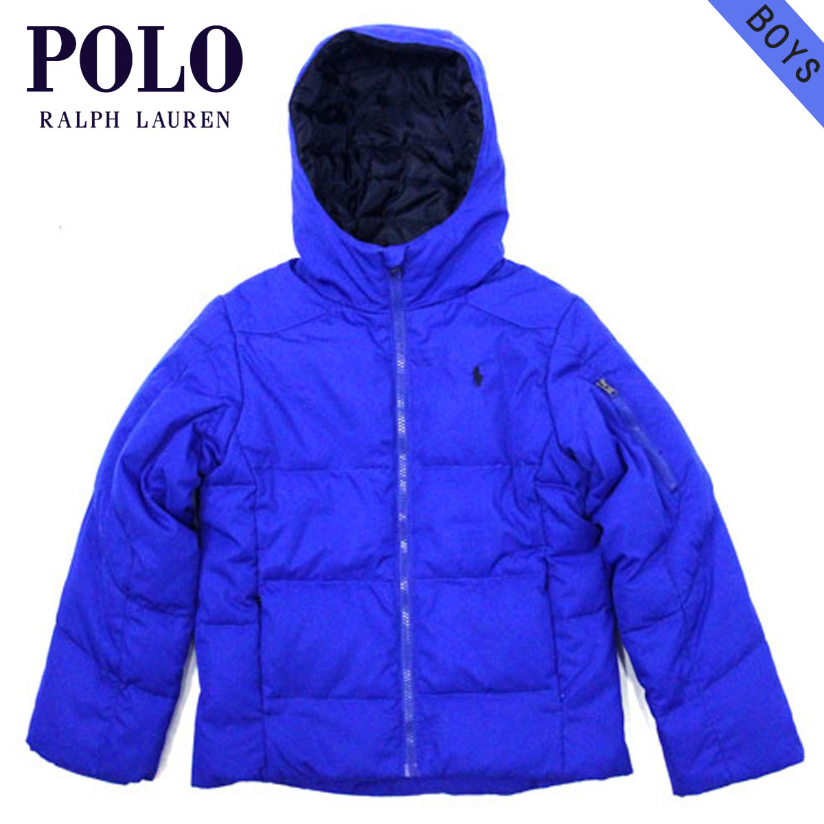 ポロ ラルフローレン キッズ ダウンジャケット ボーイズ 子供服 正規品 POLO RALPH LAUREN CHILDREN アウタージャケット DOWN JA 父の日 プレゼント ラッピング