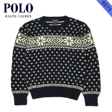 【販売期間 8/4 10:00〜8/11 09:59】 ポロ ラルフローレン キッズ セーター ボーイズ 子供服 正規品 POLO RALPH LAUREN CHILDREN CREW NECK SWEATER D20S30
