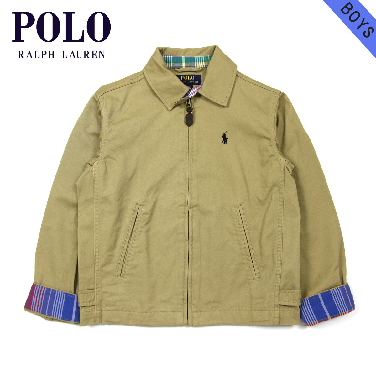 ポロ ラルフローレン キッズ アウター ボーイズ 子供服 正規品 POLO RALPH LAUREN CHILDREN ジャケット Swing Jacket D20S30 父の日 プレゼント ラッピング