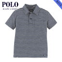 ポロ ラルフローレン キッズ POLO RALPH LAUREN CHILDREN 正規品 子供服 ボーイズ ポロシャツ Striped Cotton Polo Shirt 52138656 D20S30