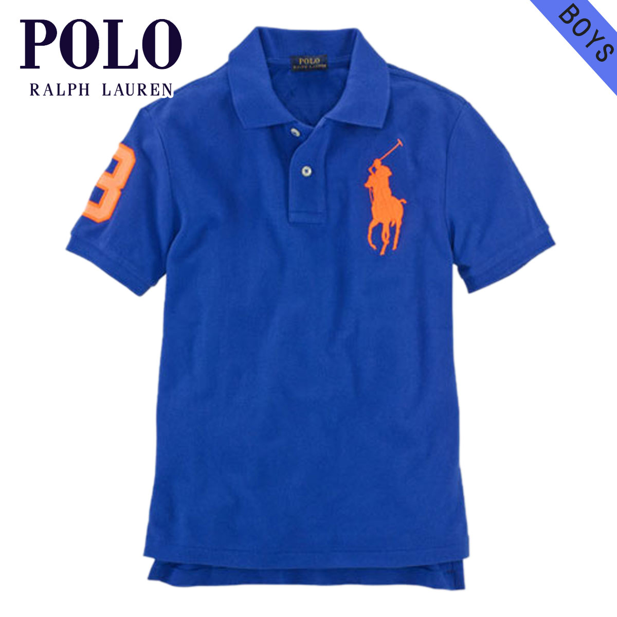 楽天ブランド品セレクトショップ MIXONポロ ラルフローレン キッズ POLO RALPH LAUREN CHILDREN 正規品 子供服 ボーイズ ポロシャツ Custom-Fit