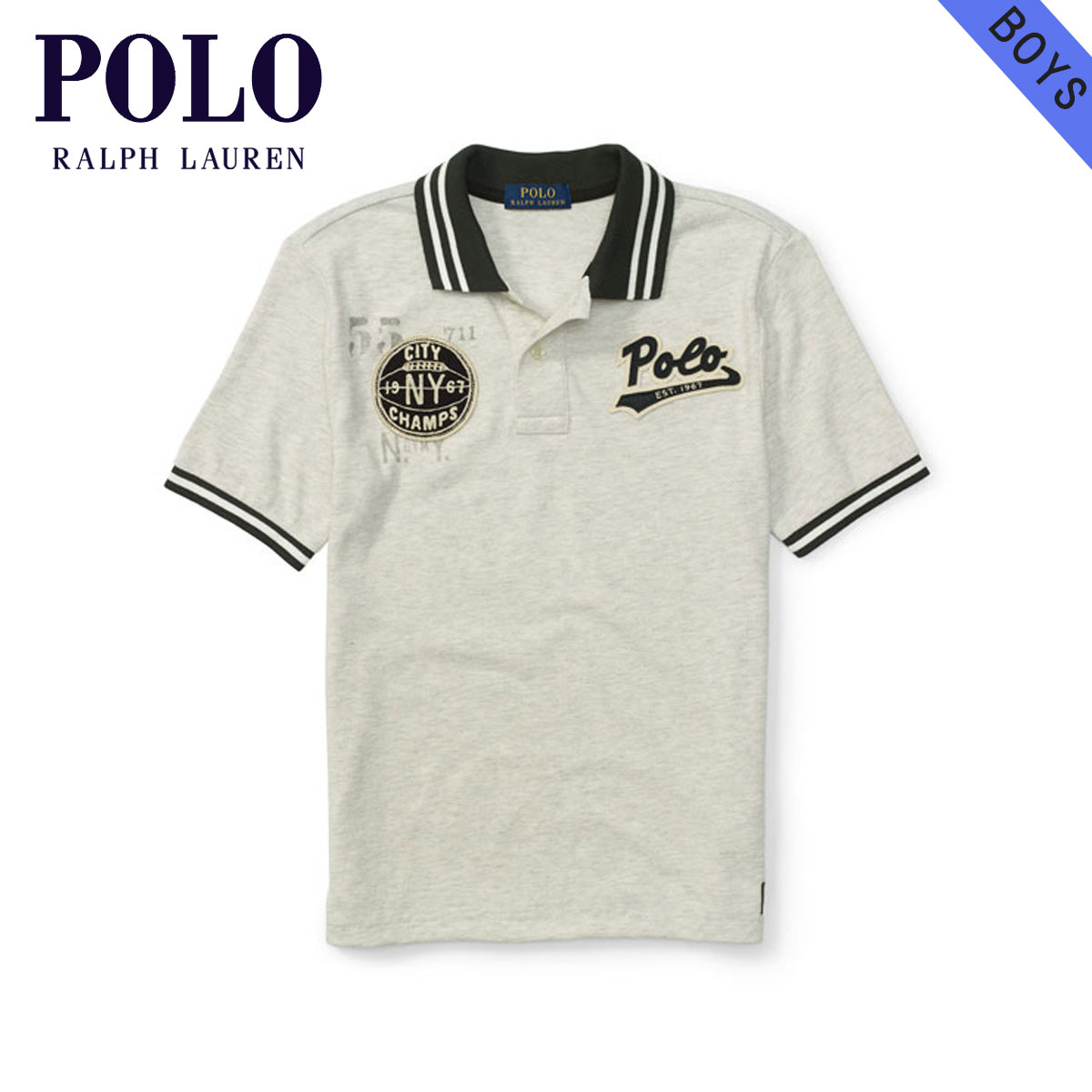 ポロ ラルフローレン キッズ POLO RALPH LAUREN CHILDREN 正規品 子供服 ボーイズ ポロシャツ COTTON MESH BASEBALL POLO 84207016 D00S20