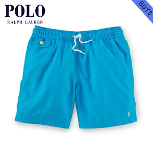 ݥ ե å  ܡ Ҷ  POLO RALPH LAUREN CHILDREN ѥ TRAVELER SWIM TRUNK 71049136 CARIBBEAN BLUE D00S20