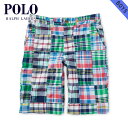 ポロ ラルフローレン キッズ ショートパンツ ボーイズ 子供服 正規品 POLO RALPH LAUREN CHILDREN ボトムス COTTON PATCHWORK SHORT 84912986 D00S20