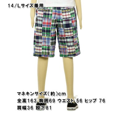 ポロ ラルフローレン キッズ ショートパンツ ボーイズ 子供服 正規品 POLO RALPH LAUREN CHILDREN ボトムス COTTON PATCHWORK SHORT 84912986 D00S20