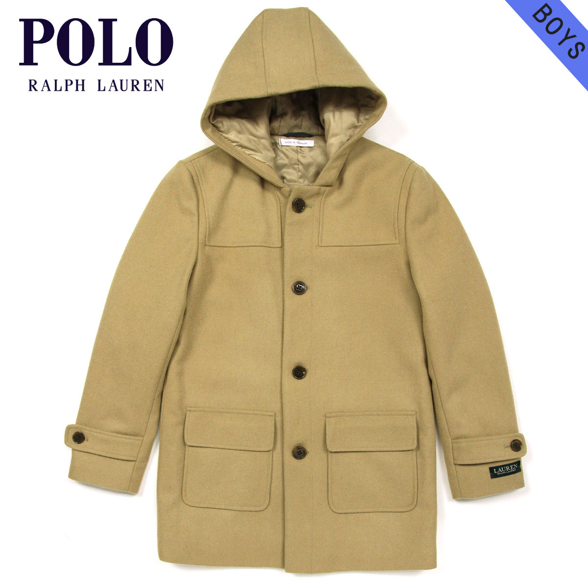 ポロ ラルフローレンキッズ POLO RALPH LAUREN CHILDREN 正規品 子供服 ボーイズ アウター ダッフルコート DUFFEL COAT 父の日 プレゼント ラッピング