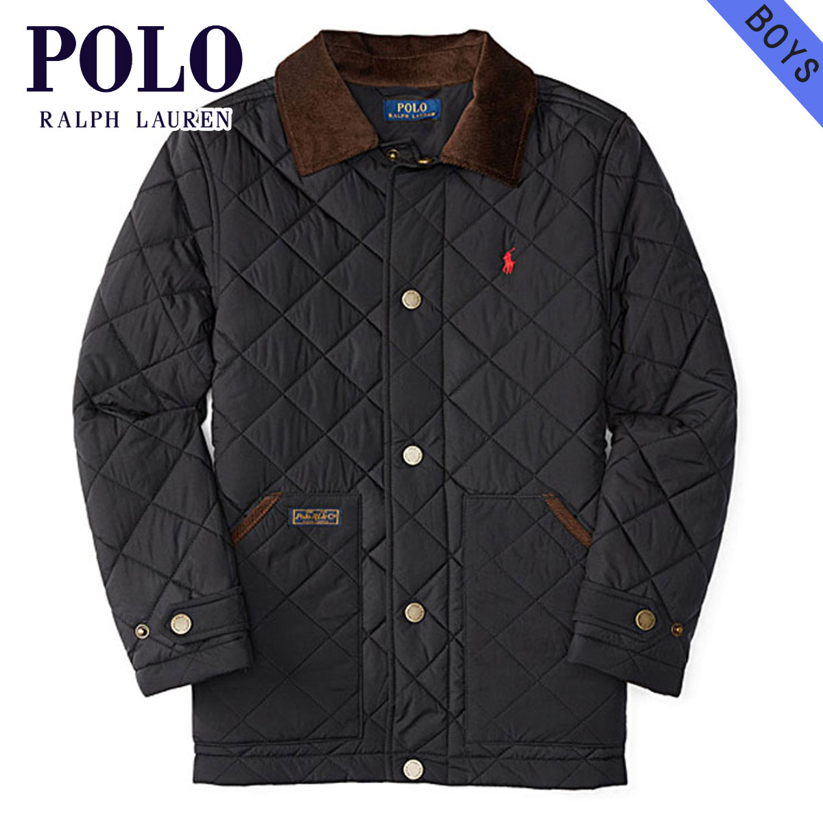 30%OFFクーポンセール 【利用期間 8/19 20:00〜8/23 1:59】 ポロ ラルフローレンキッズ POLO RALPH LAUREN CHILDREN 正規品 子供服 ボーイズ アウター DIAMOND-QUILTED JACKET 97217046 D00S20