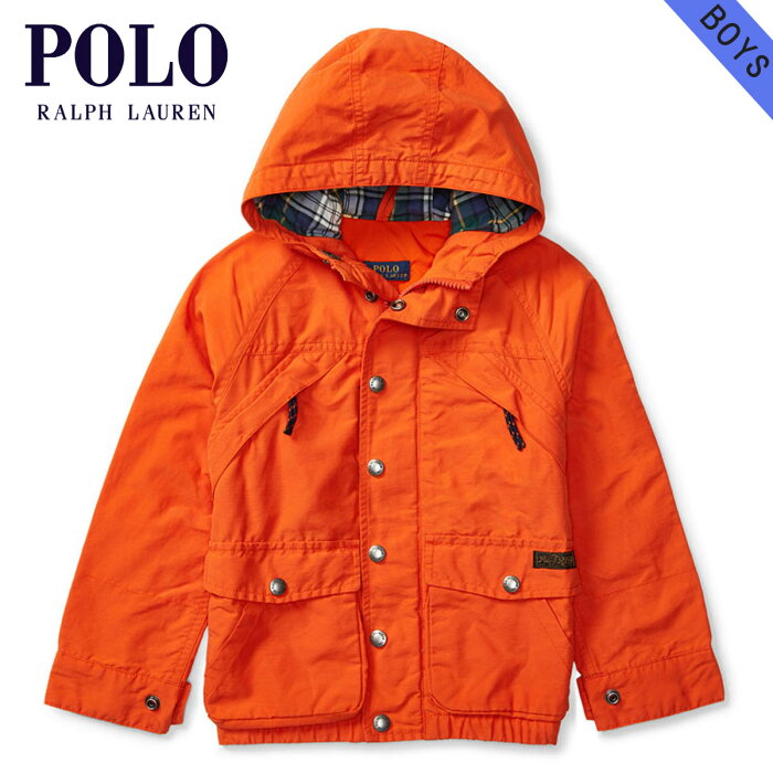 30%OFFセール 【販売期間 8/19 20:00〜8/23 1:59】 ポロ ラルフローレンキッズ POLO RALPH LAUREN CHILDREN 正規品 子供服 ボーイズ アウター COTTON-BLEND HOODED JACKET 96854986 D00S20