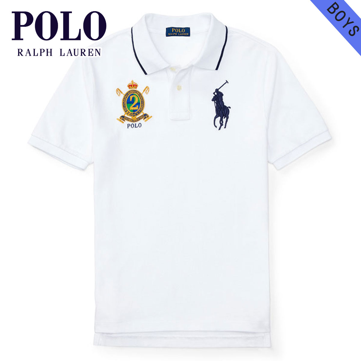 20%OFFクーポンセール  ポロ ラルフローレンキッズ POLO RALPH LAUREN CHILDREN 正規品 子供服 ボーイズ ポロシャツ COTTON MESH POLO SHIRT 112934956