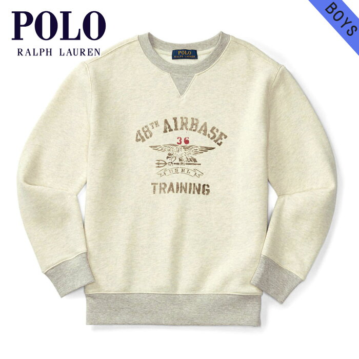 ポロ ラルフローレンキッズ POLO RALPH LAUREN CHILDREN 正規品 子供服 ボーイズ スウェット COTTON-BLEND-FLEECE SWEATSHIRT 112870926