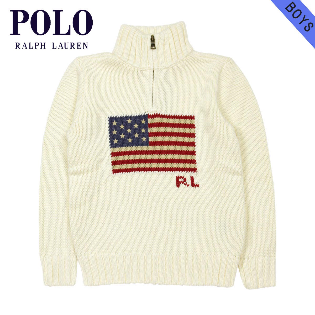 ポロ ラルフローレンキッズ POLO RALPH LAUREN CHILDREN 正規品 子供服 ボーイズ ヘンリーネックセーター HENRY NECK SWEATER