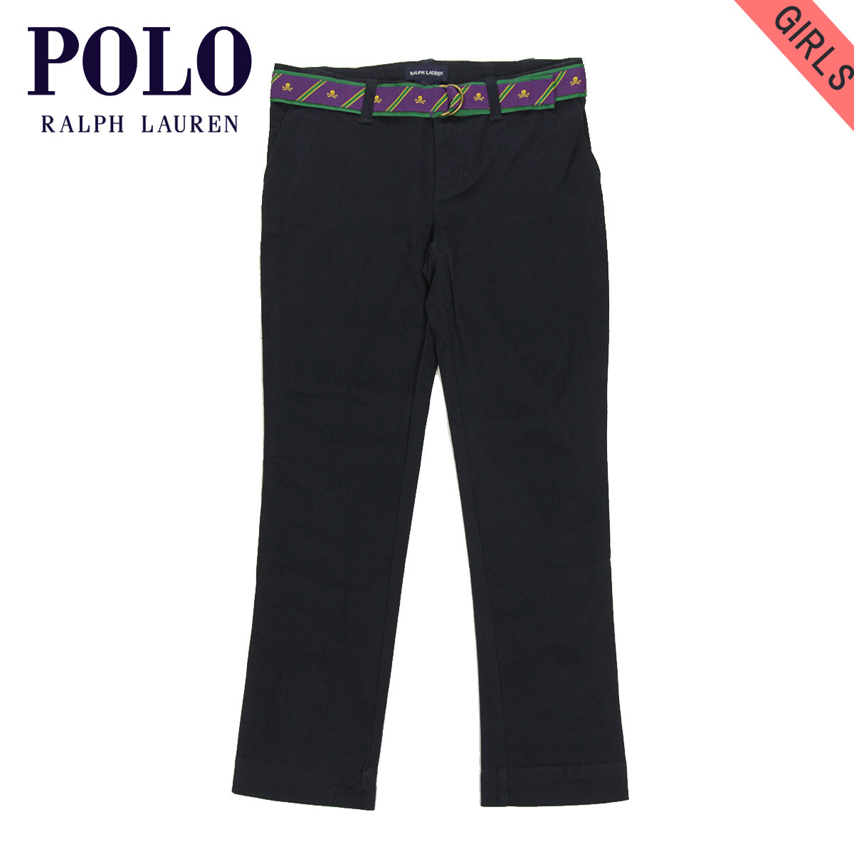 ݥ ե å Υѥ 륺 Ҷ  POLO RALPH LAUREN CHILDREN ܥȥॹ Chino Pant #21713606 ٥դ NAVY D00S20