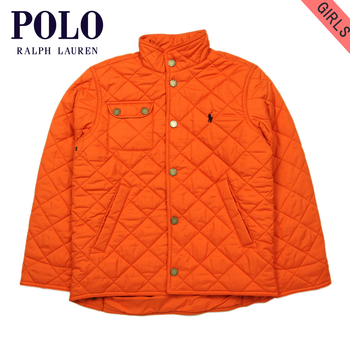 ポロ ラルフローレン キッズ ジャケット ガールズ 正規品 POLO RALPH LAUREN CHILDREN アウター キルティングジャケット Quilted Jacket D20S30 父の日 プレゼント ラッピング