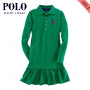 ポロ ラルフローレン キッズ ポロシャツ ガールズ 子供服 正規品 POLO RALPH LAUREN CHILDREN 半袖ポロシャツ BIG PONY COTTON DRESS 40925606 D20S30