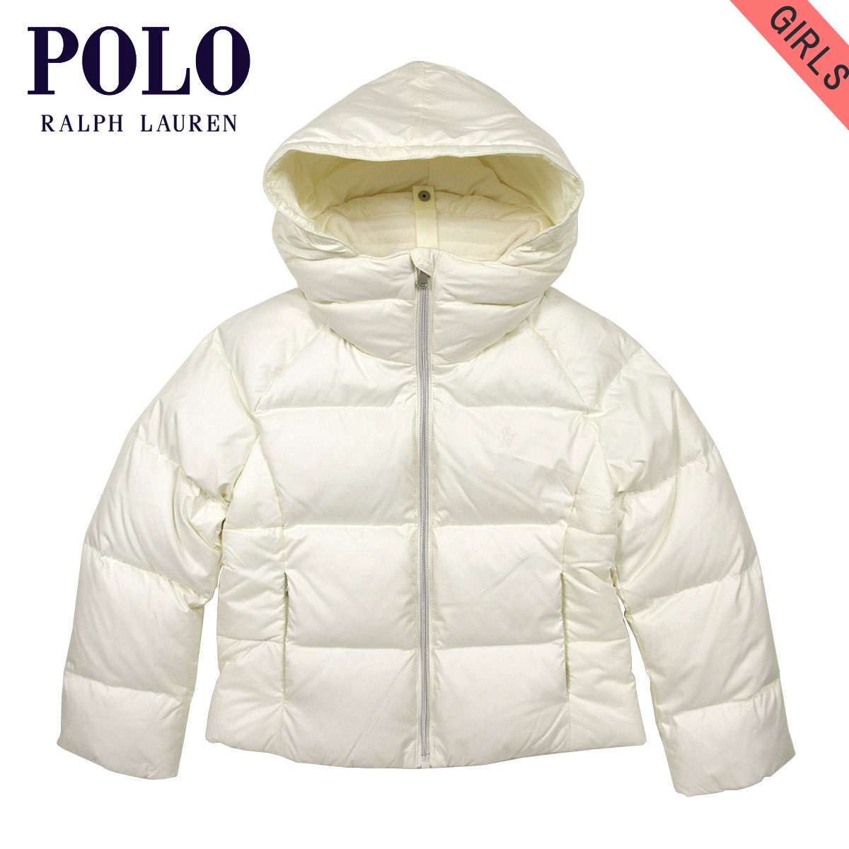 ポロ ラルフローレン キッズ ダウンジャケット ガールズ 子供服 正規品 POLO RALPH LAUREN CHILDREN アウタージャケット QUILTED DOWN JACKET 66152466 D20S30 父の日 プレゼント ラッピング