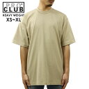 vNu TVc Y Ki PROCLUB TVc N[lbNTVc HEAVY WEIGHT COTTON SHORT SLEEVE CREW NECK T-SHIRT KHAKI #101 傫TCY