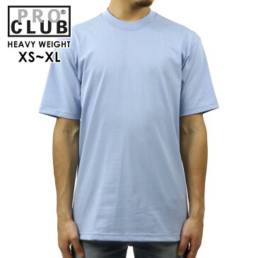 プロクラブ Tシャツ メンズ 正規品 PROCLUB 半袖Tシャツ クルーネックTシャツ HEAVY WEIGHT COTTON SHORT SLEEVE CREW NECK T-SHIRT SKY BLUE #101 大きいサイズ