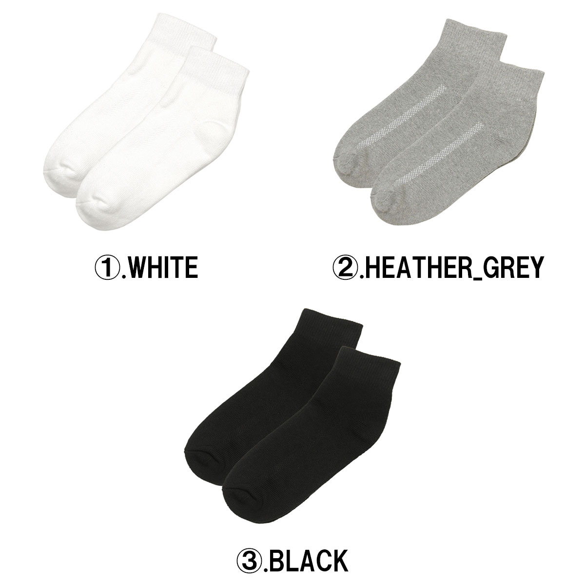 プロクラブ 靴下 メンズ 正規品 PROCLUB ソックス ショートソックス 大きいサイズ 2足組 PRO CLUB HEAVY WEIGHT QUARTER SOCKS 09-11 #183QR 2PACK