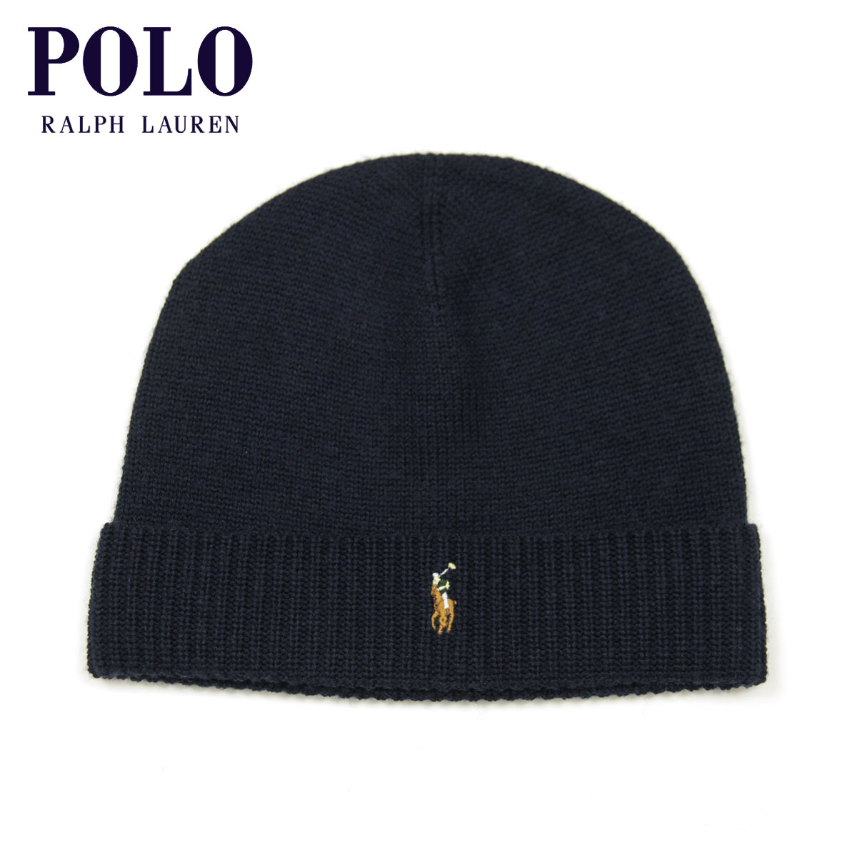 ポロ ラルフ ローレン ポロ ラルフローレン キャップ メンズ レディース 正規品 POLO RALPH LAUREN 帽子 ビーニー ニットキャップ POLO KNIT CAP 父の日 プレゼント ラッピング