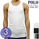 ポロ ラルフローレン アンダーウェア メンズ 正規品 POLO RALPH LAUREN 下着 3枚セット タンクトップ 3 PACK P3 CLASSIC F...