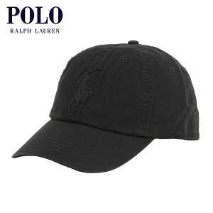 ポロ ラルフローレン キャップ メンズ レディース 正規品 POLO RALPH LAUREN 帽子 ビッグポニー ベースボールキャップ BIG PONY CHINO CAP H214SC02 BLACK/BLACK 2022