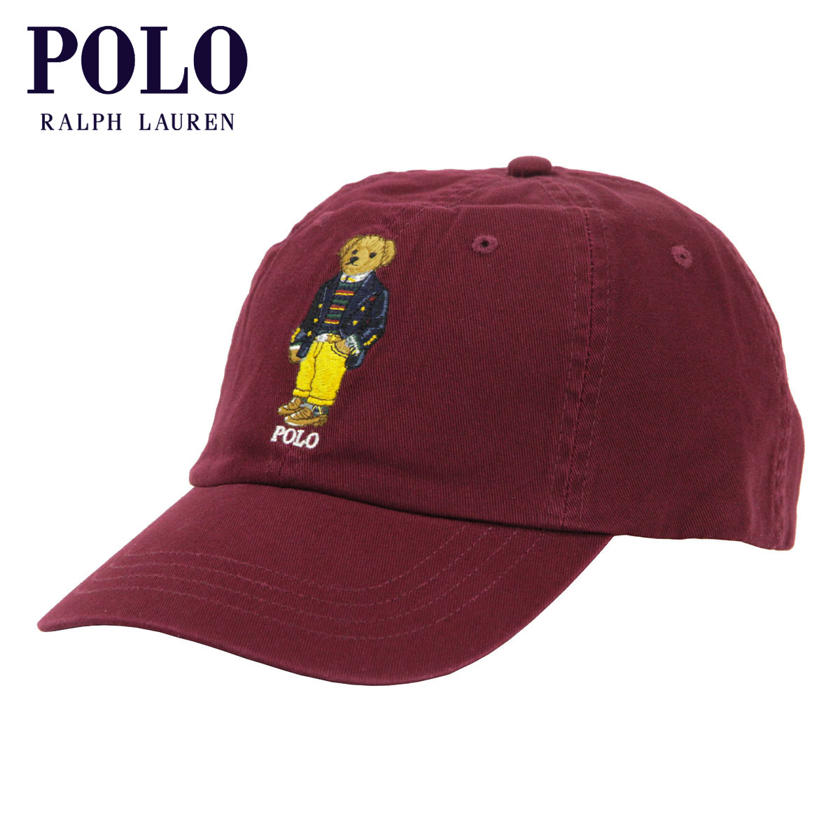 ポロ ラルフローレン キャップ メンズ レディース 正規品 POLO RALPH LAUREN 帽子 ポロベア ベースボールキャップ BEAR ASSORTED HATS H214SC04 CLASSIC WINEのサムネイル