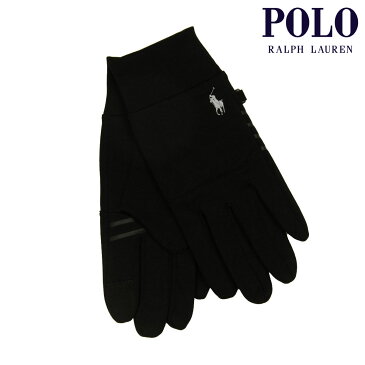 ポロ ラルフローレン 手袋 メンズ レディース 正規品 POLO RALPH LAUREN 手ぶくろ WASHABLE COMMUTER TOUCH GLOVE PG0101 001 BLACK