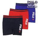 Polo Ralph Lauren 【ポイント10倍 5/1 0:00～5/1 23:59】 ポロ ラルフローレン メンズ ボクサーパンツ 正規品 POLO RALPH LAUREN 下着 3枚セット アンダーウェア ボクサーブリーフ 3 PACK FREEDOM FX SEAMX BOXER BRIEF LLBBP3 RP06 CRUISE NAVY/RL2000 RED/RUGBY ROYAL (POLO LOGO)