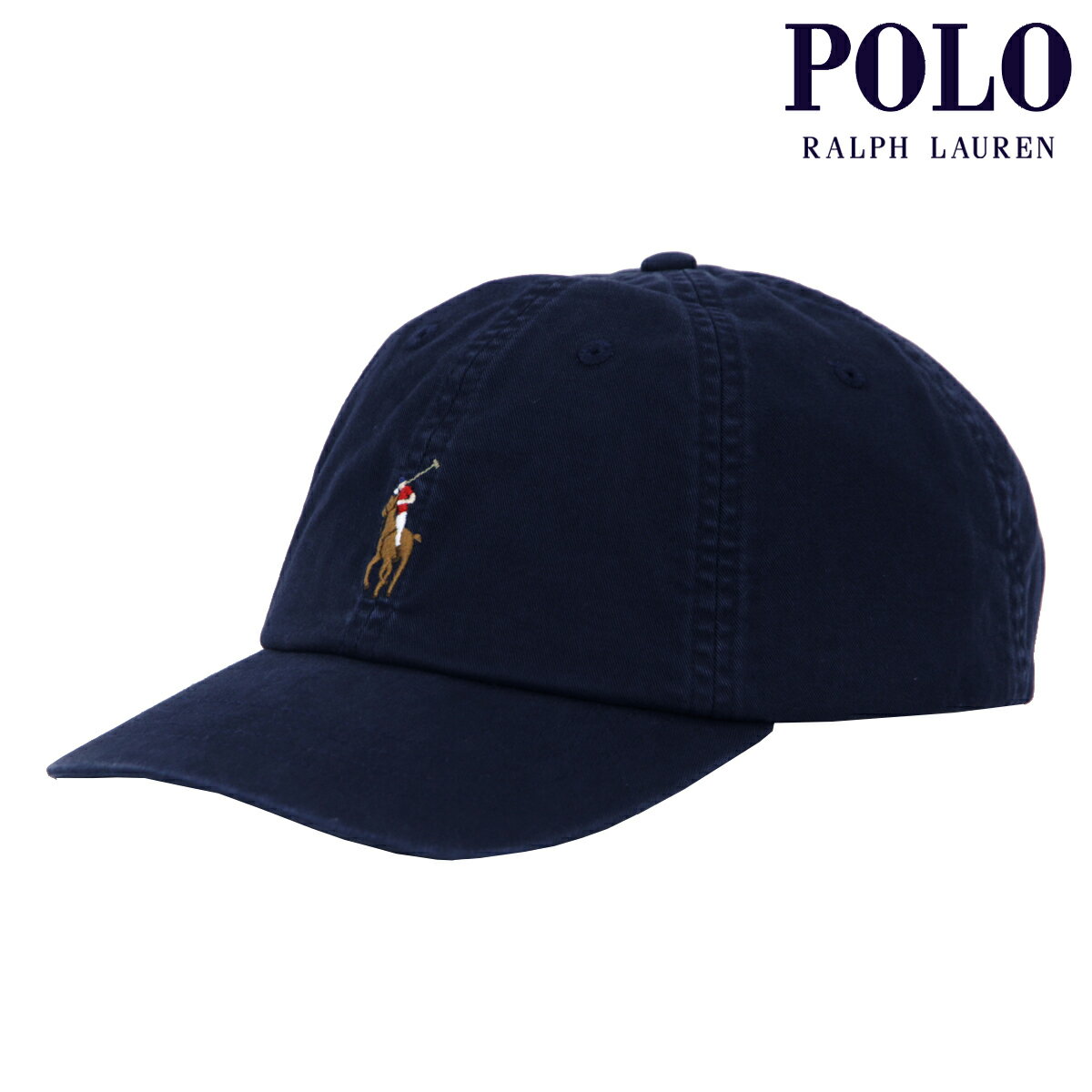 | t[ Y fB[X Lbv Ki POLO RALPH LAUREN Xq S |j[ CLASSIC SPORTS COLOR PONY CAP BLACK 710834737 ̓ v[g bsO