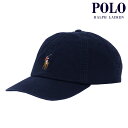 【ポイント10倍 5/1 0:00～5/1 23:59】 ポロ ラルフローレン メンズ レディース キャップ 正規品 POLO RALPH LAUREN 帽子 ロゴ ポニー CLASSIC SPORTS COLOR PONY CAP BLACK 710834737