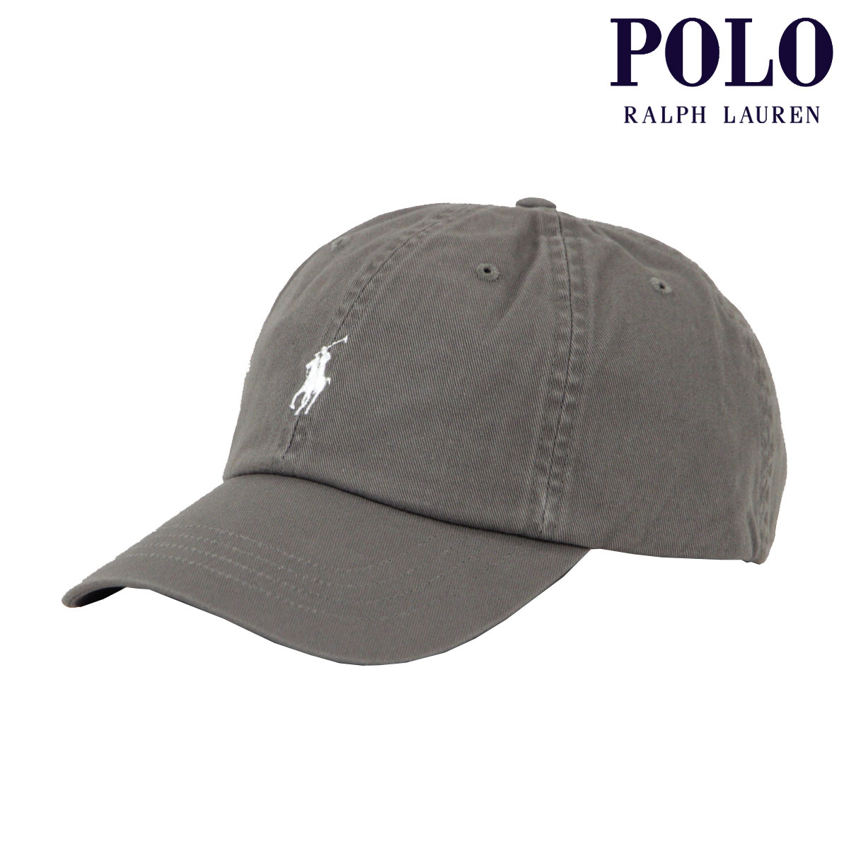 ポロ ラルフ ローレン ポロ ラルフローレン メンズ レディース キャップ 正規品 POLO RALPH LAUREN 帽子 ロゴ ポニー CLASSIC SPORTS CAP CHARCOAL 710548524