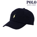 【ポイント10倍 5/1 0:00～5/1 23:59】 ポロ ラルフローレン メンズ レディース キャップ 正規品 POLO RALPH LAUREN 帽子 ロゴ ポニー CLASSIC SPORTS CAP NAVY-YELLOW 710548524