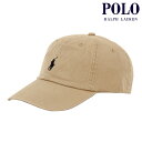 【ポイント10倍 5/1 0:00～5/1 23:59】 ポロ ラルフローレン メンズ レディース キャップ 正規品 POLO RALPH LAUREN 帽子 ロゴ ポニー CLASSIC SPORTS CAP BEIGE 710548524