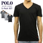 ポロ ラルフローレン Tシャツ 正規品 POLO RALPH LAUREN 半袖Tシャツ VネックTシャツ シャツ アンダーシャツ V-NECK TEE 3-PACK ASSORT ※梱包の都合上開梱した商品の返品・交換は不可能です。