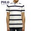 35%OFFセール 【販売期間 6/4 20:00〜6/11 01:59】 ポロ ラルフローレン ポロシャツ メンズ 正規品 POLO RALPH LAUREN 半袖ポロシャツ Custom-Fit Stripe Rugby Polo D15S25 父の日 2022