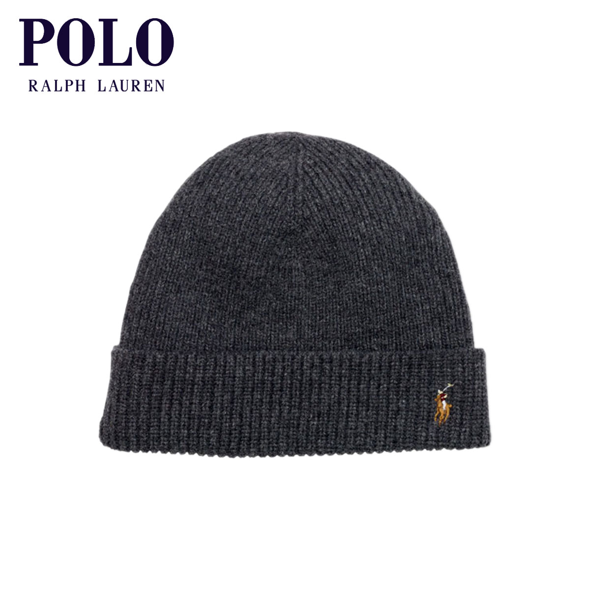 ポロ ラルフローレン POLO RALPH LAUREN 正規品 ニットキャップ SIGNATURE CUFFED MERINO HAT D00S20