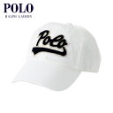ポロ ラルフローレン POLO RALPH LAUREN 正規品 メンズ 帽子 キャップ SCRIPT COTTON CAP