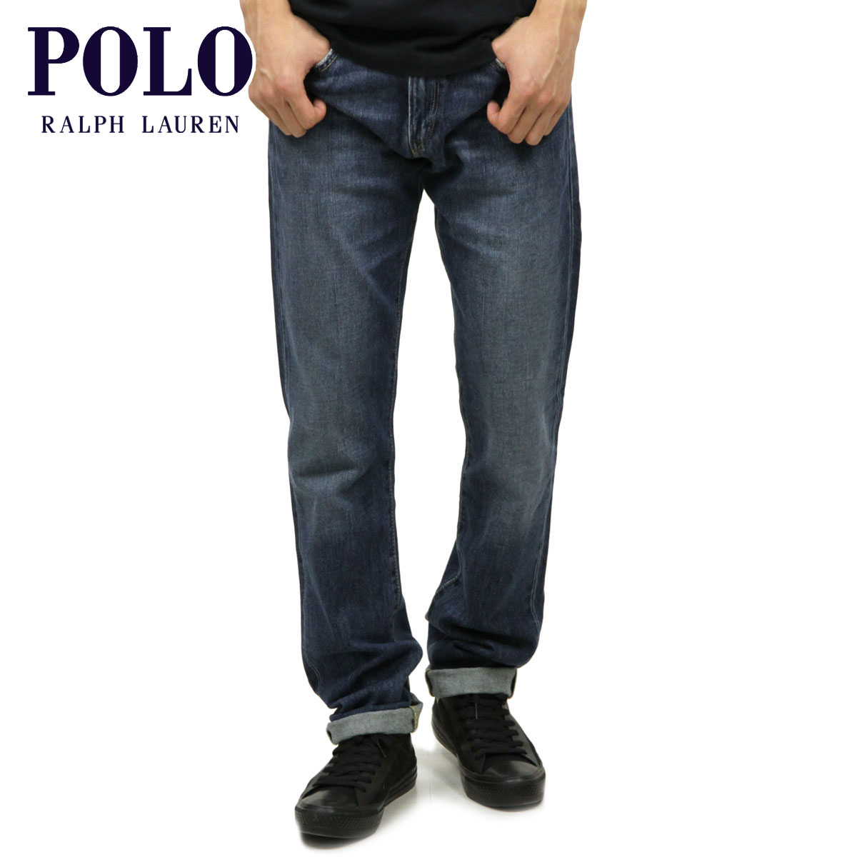 ポロ ラルフローレン ジーンズ メンズ 正規品 POLO RALPH LAUREN ジーパン VARICK SLIM STRAIGHT JEAN D00S20