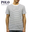 ポロ ラルフローレン Tシャツ 正規品 POLO RALPH LAUREN 半袖Tシャツ STRIPED SHORT-SLEEVED T-SHIRT