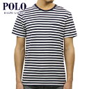 ポロ ラルフローレン POLO RALPH LAUREN 正規品 メンズ 半袖ポケットTシャツ CUSTOM FIT COTTON STRIPE POCKET T-SHIRT