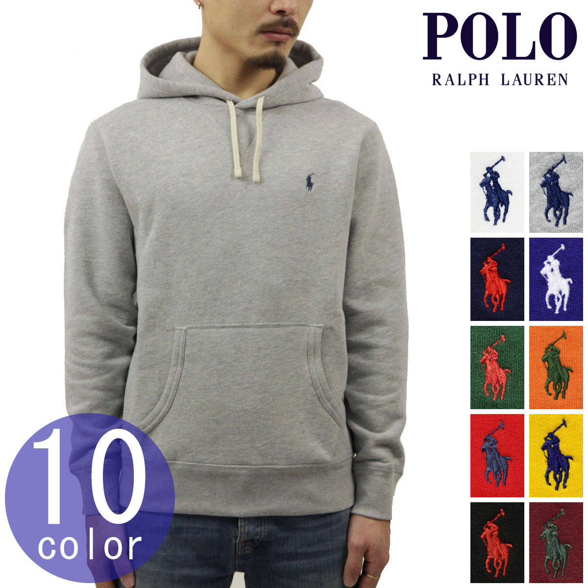 ݥ ե ѡ   POLO RALPH LAUREN ץ륪Сѡ RL FLEECE PULL OVER HOOD PARKA