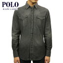 ラルフローレン ポロ ラルフローレン シャツ メンズ 正規品 POLO RALPH LAUREN 長袖シャツ CLASSIC FIT CHAMBRAY SHIRT GREY